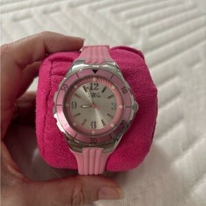 Invicta Pink and Silver Timepiece